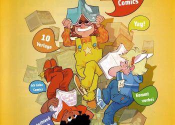 Plakat zum Gratis Comic Tag für Kids 2024