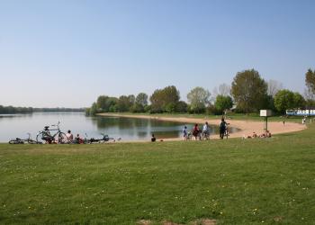 Badestrand am  Auesee