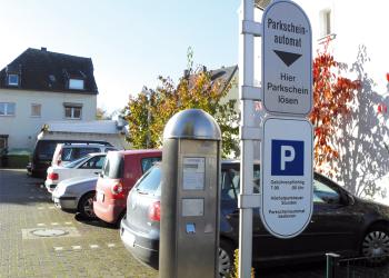 Parkscheinautomat - Parken in Wesel