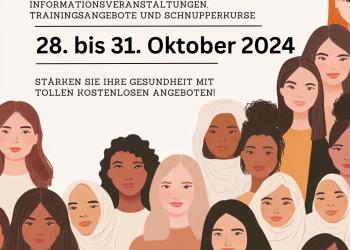 Plakat der Gesundheitswoche 2024