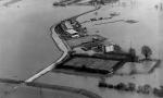 Rheinhochwasser 1970 (Wassersporthafen)