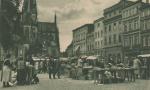 Wesel vor 1945 - Großer Markt - Historische Postkarte