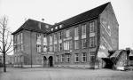 Die wiederhergestellte Hansaringschule in den 1950er Jahren