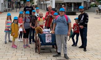 Stadtranderholung Programm Stadtentdeckerin Wesel Kindergruppe