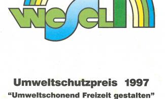 Flyer des 1997 von der Stadt Wesel verliehenen Umweltschutzpreises