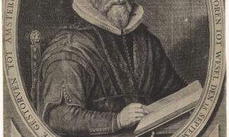 Porträt von Carolus Niellius mit Hinweis auf seinen Geburtsort (um 1660)