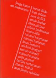 Titelblatt des Kataloges Junge Kunst am Niederrhein