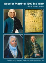 Cover "Weseler Matrikel 1697 bis 1819"