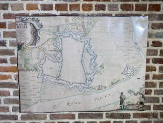 Zeichnung Festung Wesel