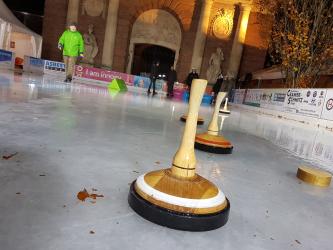 Eisstockschießen am Berliner Tor