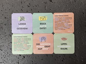Bierdeckel WeselMarketing