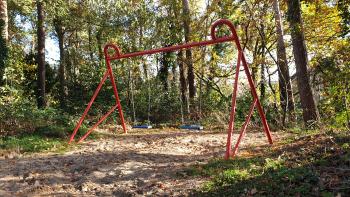 Spielplatz Teichstege (Doppelschaukel im Wald)