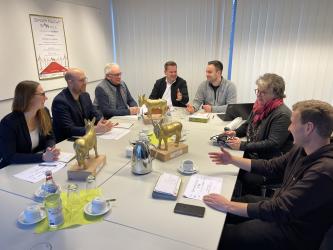 Die Jury bei ihrer Sitzung zu den SportEsel-Awards 2024